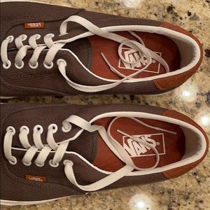 Green men’s  size 11 lace up  vans